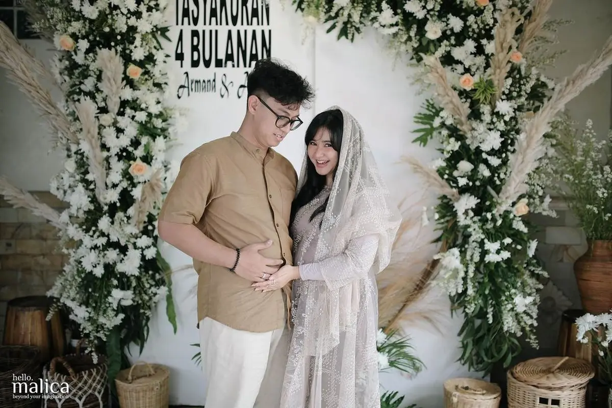 Adinda Azani gelar tasyakuran 4 bulan kehamilan (Foto: hellomalica/dindazani)