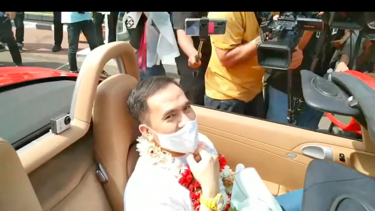 Saipul Jamil Bebas pada Kamis, 2 September 2021. (YouTube Cobaz TV)