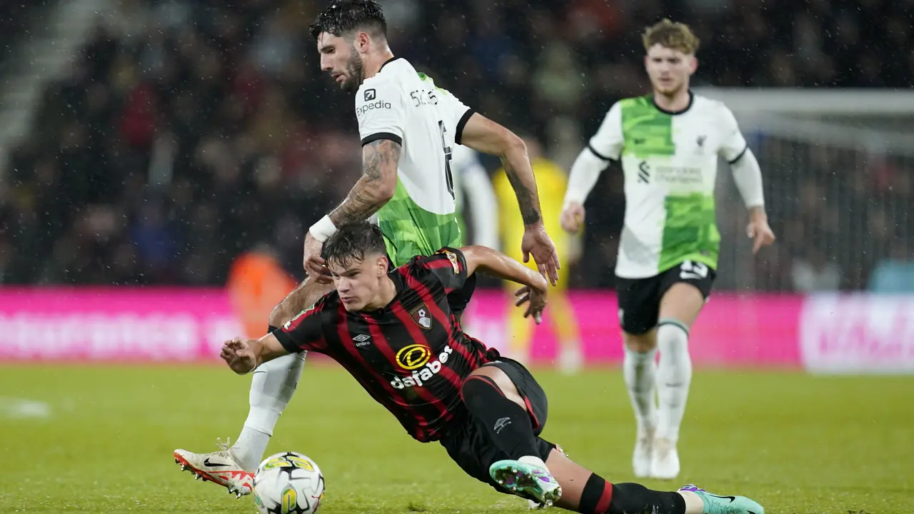 Carabao Cup Bournemouth vs Liverpool