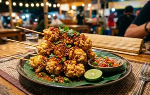 Resep Sate Telur Crispy Pedas yang Renyah dan Gurih