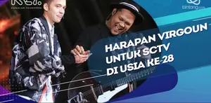 Virgoun ungkap harapan untuk SCTV di ulang tahun ke-28