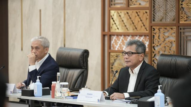 Konfrensi pers paparan kinerja keuangan kuartal III 2023 PT Bank Rakyat Indonesia Tbk (BBRI), Rabu (25/10/2023). (Foto: BRI)