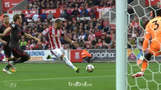 VIDEO: Highlights Premier League, Stoke City Vs Arsenal 1-0