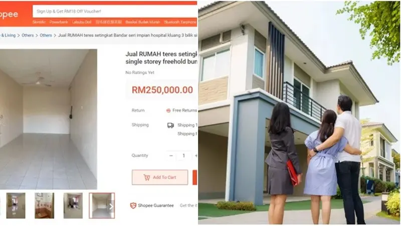 Rumah Rp900 Juta Ini Viral Dijual Lewat Toko Online, Bisa Bayar Pakai PayLater