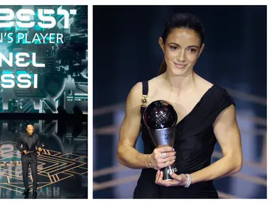 Lionel Messi dan Aitana Bonmati terpilih mendapatkan pengharagaan pemain terbaik FIFA 2023 pada acara Best FIFA Football Awards 2023 Senin (15/01/2024) waktu setempat. Acara ini berlangsung di Eventim Apollo, Hammersmith, London, Inggris. Messi berhasil mengalahkan Erling Haaland dan Kylian Mbappe. Seperti diketahui, La Pulga dan Haaland memiliki jumlah suara yang sama. Namun, Messi berhak memenangkan penghargaan tersebut karena ia mendapatkan lebih banyak suara dari kapten timnas daripada Haaland. Ini menjadi gelar ketiga Lionel Messi sebagai pemain terbaik FIFA. Sementara itu, Aitana Bonmati berhasil menjadi pemain wanita terbaik FIFA setelah kontribusinya membantu Spanyol meraih Piala Dunia Putri dan Barcelona memenangkan Liga Champions pada 2023.