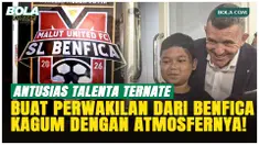 Perwakilan Benfica memuji atmosfer laga Malut United vs Persita di Stadion Gelora Kie Raha, Ternate, serta antusiasme anak-anak terhadap sepak bola. Rahmad Darmawan menyebut Akademi Merah Putih bisa menjadi sarana transfer ilmu jangka panjang.