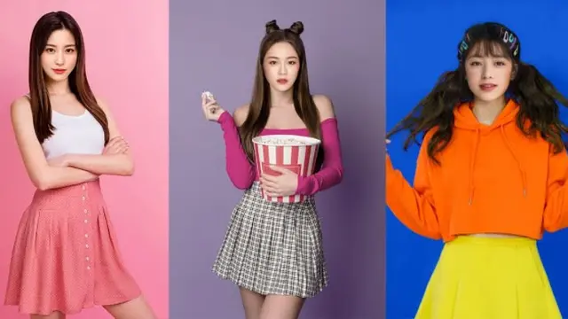Jaein, Jiwoo, Hyejin Eternity. (Pulse9 via Koreaboo)