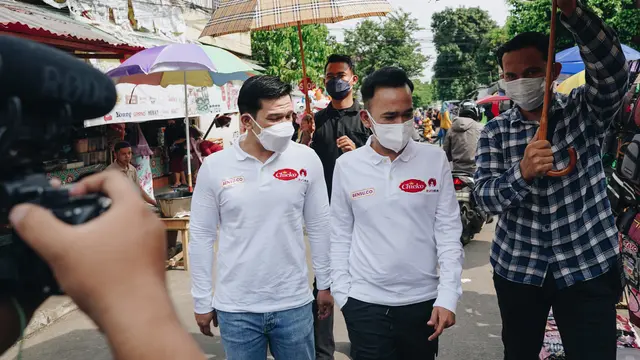 Geluti Bisnis Baru, Ruben Onsu dan Jordi Jadi Rutin Kunjungi Pasar. (ist)