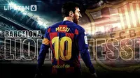 Lionel Messi bertahan di Barcelona (Infografis/Abdillah/Liputan6.com)