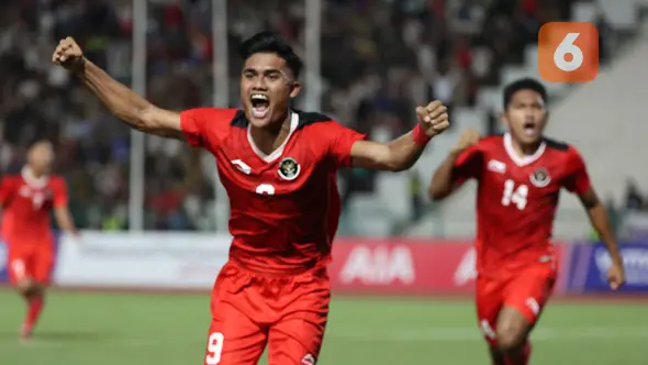 <p>Penyerang Timnas Indonesia U-22, Ramadhan Sananta. (Bola.com/Abdul Aziz).</p>
