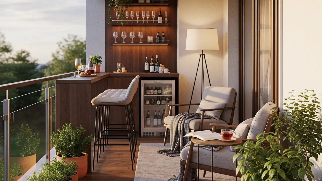 Ide Balkon Rumah Atas (Image by Gemini AI)