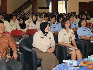 Citizen6, Jakarta: Kegiatan Seminar Edukatif ini merupakan rangkaian dalam menyambut HUT KORPRI ke-41 Tahun 2012. (Pengirim: Badarudin Bakri).