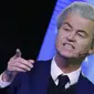 Geert Wilders, politisi sayap kanan yang juga pemimpin Partai Kebebasan (PVV) Belanda (AP)