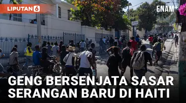 Geng Bersenjata Sasar Komunitas dalam Serangan baru di Ibu Kota Haiti