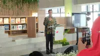 Gubernur DKI Jakarta Anies Baswedan menghadiri Peresmian Perpustakaan Jakarta Dan Pusat Dokumentasi Sastra HB Jassin di Area Perpustakaan Gedung Panjang Kawasan Taman Ismail Marzuki (TIM) Cikini.