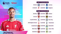 Jadwal Liga Inggris pekan ke-16 live streaming eksklusif di Vidio. (dok. vidio.com)