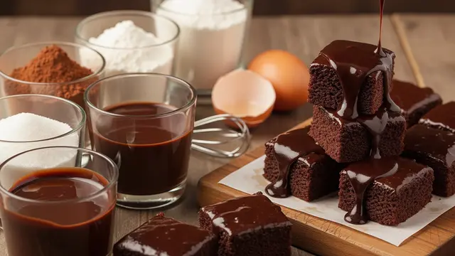 Bahan-bahan Brownies Kukus Lumer Takaran Gelas