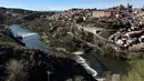 Kota Toledo, Kota tua nan indah yang merupakan tujuan liburan akhir pekan favorit untuk warga dan wisatawan yang berkunjung ke Spanyol. (Photo by Thomas COEX / AFP)
