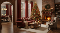 7 Dekorasi Natal di Ruang Tamu, Ciptakan Suasana Hangat dan Harmonis