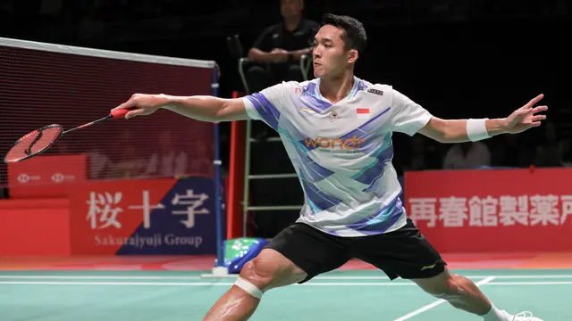 Jonatan Christie - Kumamoto Masters 2024 - Bulu Tangkis