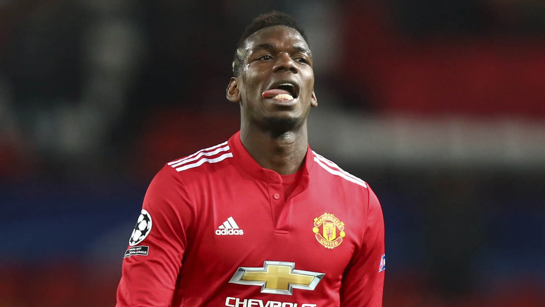 Gelandang Manchester United, Paul Pogba (AP/Dave Thompson)