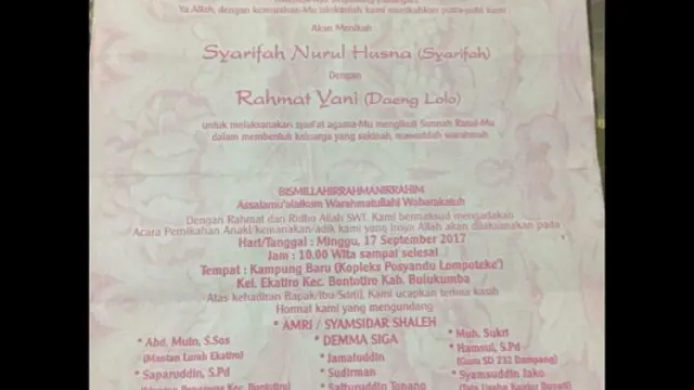 Pernikahan Sesama Jenis di Bulukumba