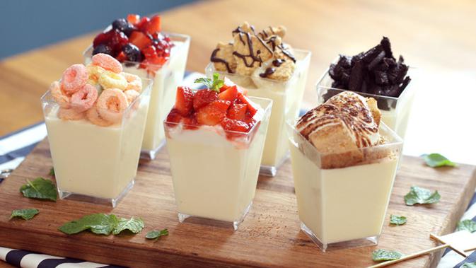 Panna Cotta Dessert Praktis Yang Pas Dinikmati Di Hari Valentine Lifestyle Liputan6 Com