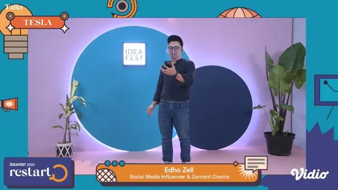 Dari Gagal Jadi Mapan, Edho Zell Bagikan Kisah Inspiratifnya di Ideafest 2020