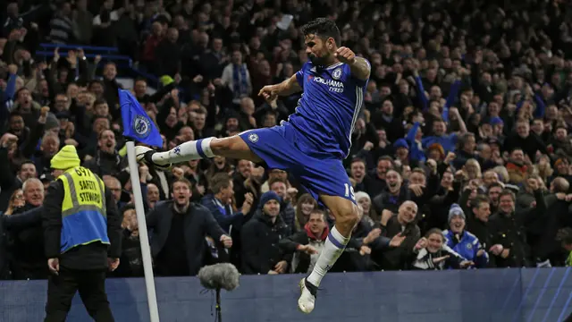 Foto: Barisan 5 Top Skor Chelsea di Liga Inggris dalam 10 Musim Terakhir, Eden Hazard dan Diego Costa Cetak Hattrick