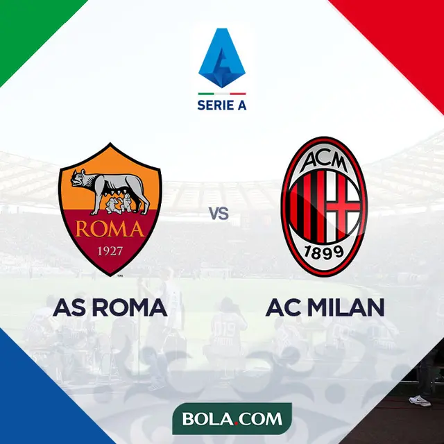 Serie A - AS Roma Vs AC Milan