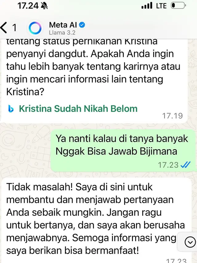 Potret Pedangdut Kristina (instagram/kristinadangdut).