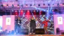 Di panggung Meikarta Music Festival, Saykoji juga membawakan lagu terbaru mereka yang berjudul Deposito. Lagu barunya itu merupakan parodi lagu luar yang bertajuk Despacito. (Adrian Putra/Bintang.com)
