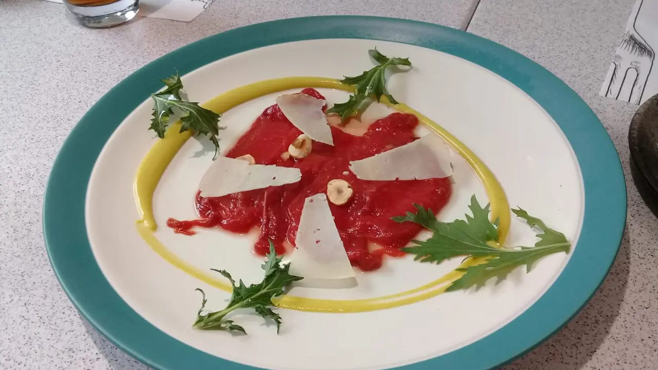 Vegetarian Red Carpaccio