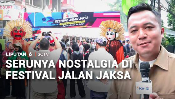 Serunya Nostalgia di Festival Jalan Jaksa