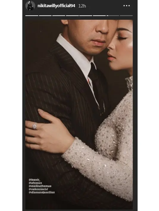 Nikita Willy dan Indra Priawan (Sumber: Instagram/nikitawillyofficial94)