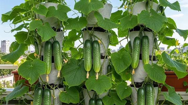 Ide Kebun Timun di Lahan 2x2 Tapi Panen Banyak