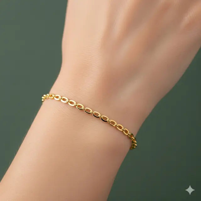 Tren Gelang Emas Tipis 2 Gram Terbaru 2025. via Gemini