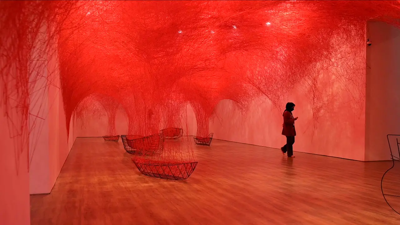 Mowilex Emulsion x  Pameran Chiharu Shiota di Museum Macan
