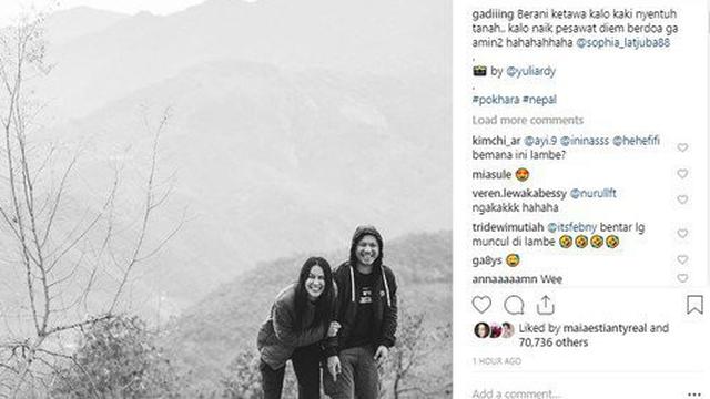 Gading Marten dan Sophia Latjuba