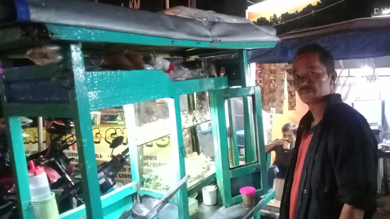 Penjual Bakso Gerobak