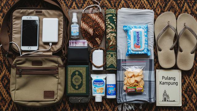 7 Barang Wajib di Tas Kecil saat Mudik, Perjalanan Tenang dan Bebas Khawatir