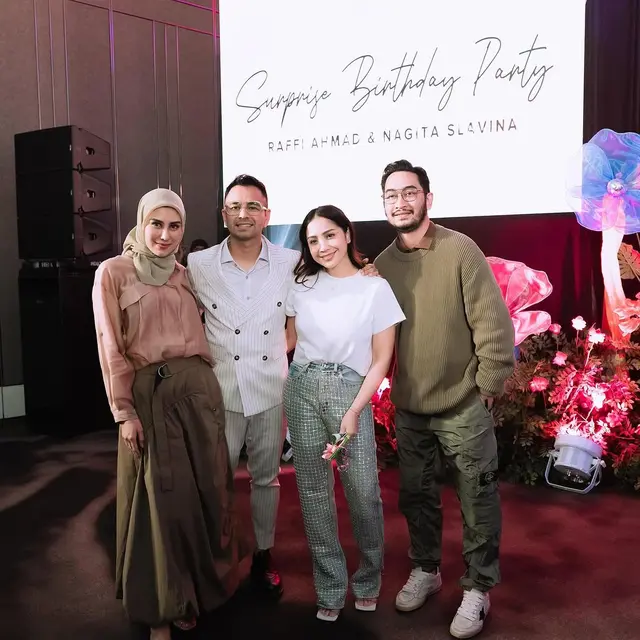 Parade Busana Earth Tone di Surprise Party Raffi Ahmad dan Nagita Slavina, Ada Nia Ramadhani hingga Aaliyah Massaid