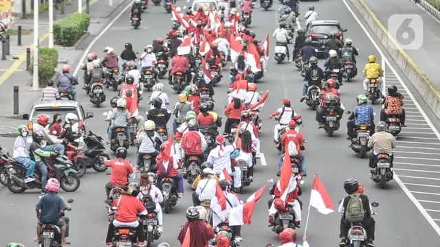 Kemeriahan Pawai Sambut Hari Kemerdekaan RI