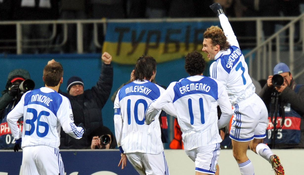 Shevchenko akhirnya benar-benar dilepas Chelsea pada musim 2009/2010 ke klub masa mudanya, Dynamo Kyiv, hingga dirinya menutup karier. (Foto: AFP/ Adrian Dennis)