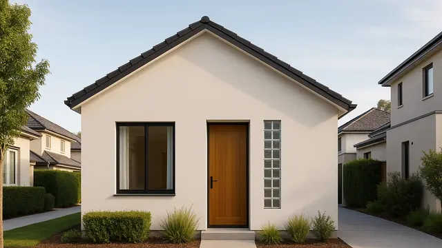 Desain Glass Block Depan Rumah, Bikin Tampilan Makin Estetik