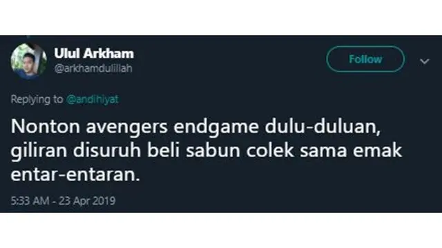 6 Cuitan Netizen Tentang Rebutan Nonton Avengers Ini Kocak Banget