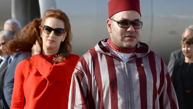 Raja Mohammed VI dan Lalla Salma