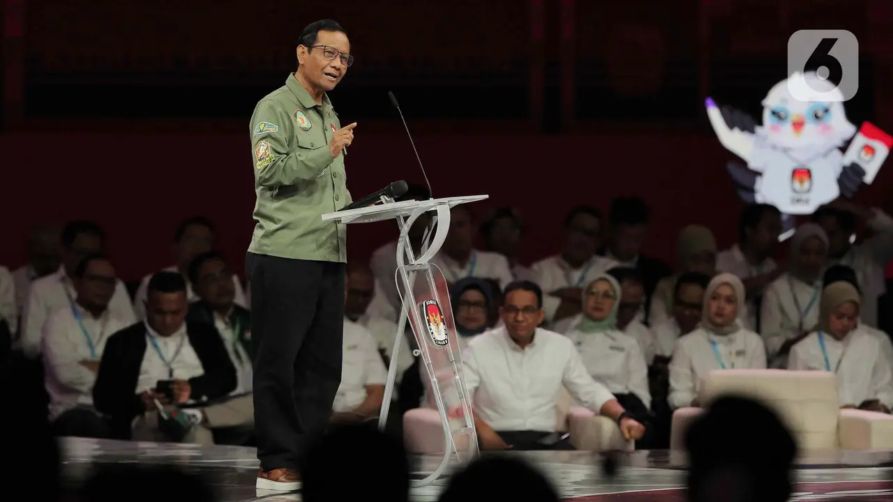 Momen Ketiga Cawapres pada Pemilu 2024 Saling Beradu Argumen