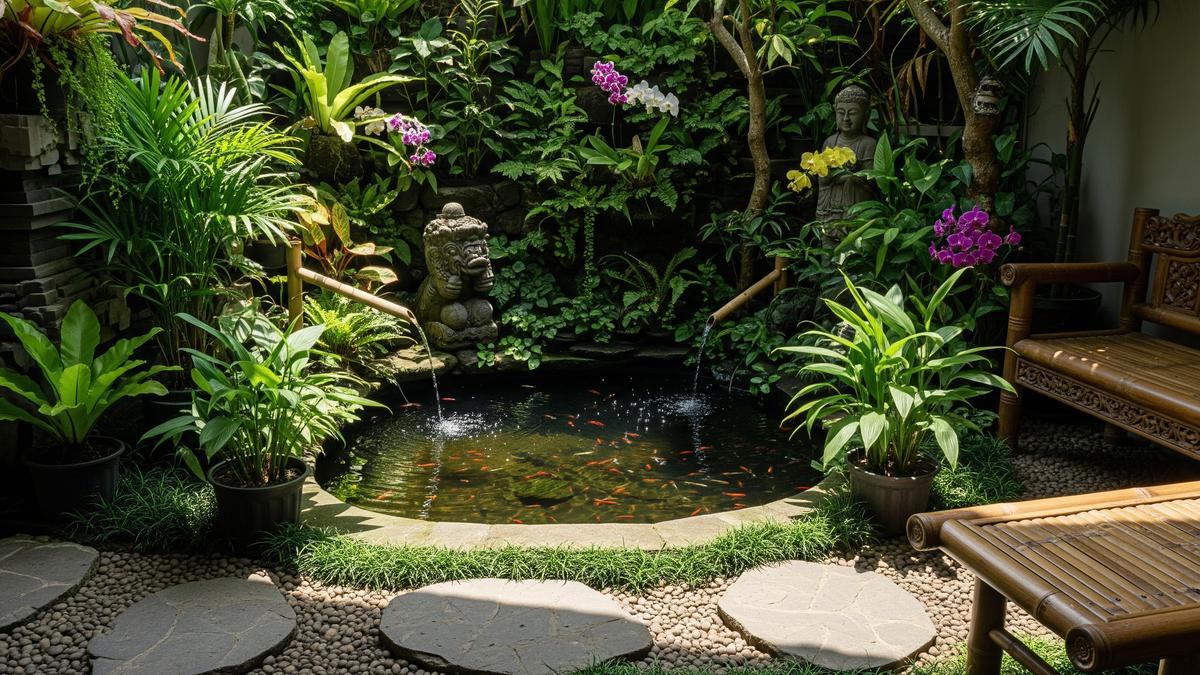 7 Inspirasi Halaman Belakang Rumah Kecil tapi Estetik untuk Pelihara Ikan Guppy