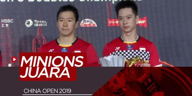 VIDEO: Marcus Gideon / Kevin Sanjaya Juara China Open Setelah Taklukkan The Daddies